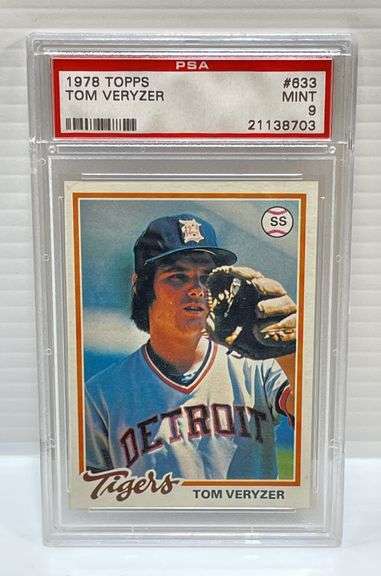 1978 Topps #633 Tom Veryzer Card
