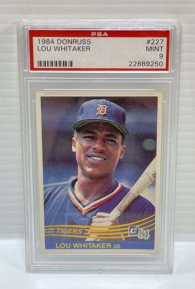 1984 Donruss #227 Lou Whitaker Card