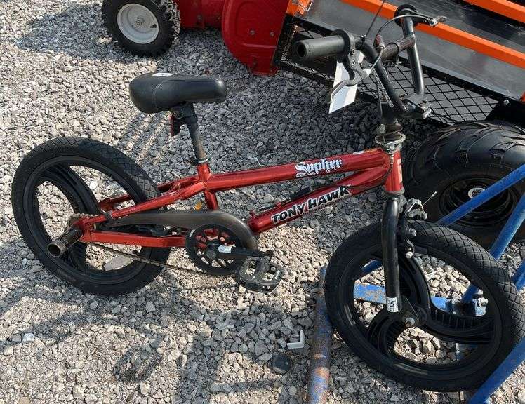Tony Hawk stunt bike, 14