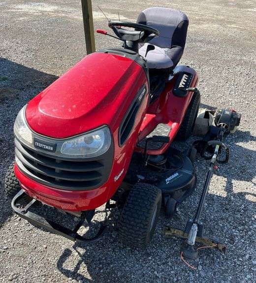 Craftsman YS4500 46" riding mower, has a good battery, new blades ...