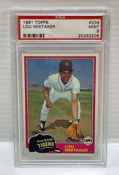 1981 Topps #234 Lou Whitaker Card