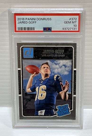 2016 Panini Donruss #372 Jared Goff Rookie Card