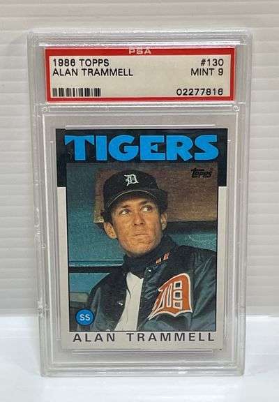 1986 Topps #130 Alan Trammell Card