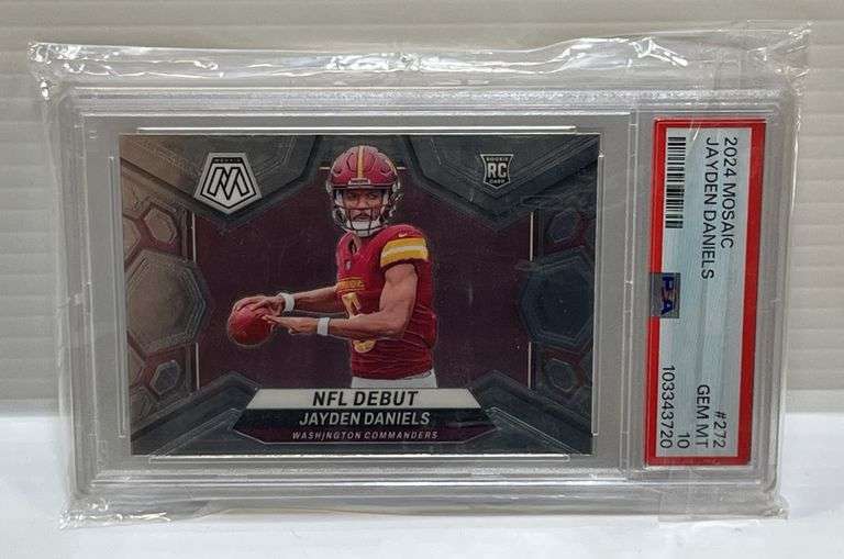 2024 Panini Mosaic #272 Jayden Daniels Rookie Card