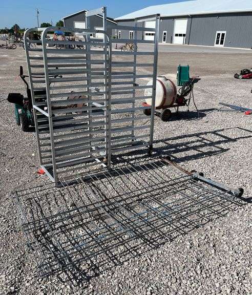 (3) Racks, commercial cooking grade, 2- 68