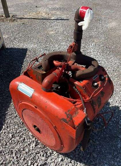 Wisconsin Vg4d Engine Wisconsin VG4D engine, 37 HP, air cooled, low hours, nice - Albrecht ...
