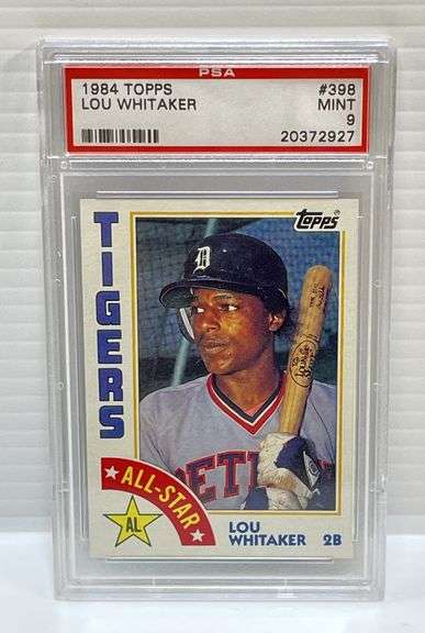 1984 Topps #398 Lou Whitaker Card