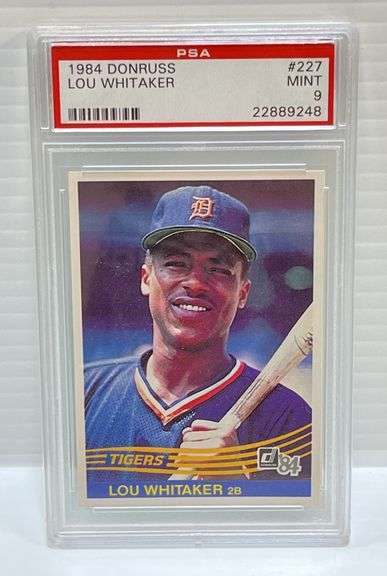 1984 Donruss #227 Lou Whitaker Card