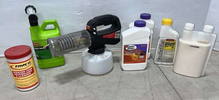 Bonide insect fogger, comes with several containers of spray and ...