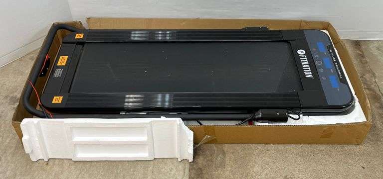 Fitnation Slimline Treadmill in Box - Albrecht Auction Service