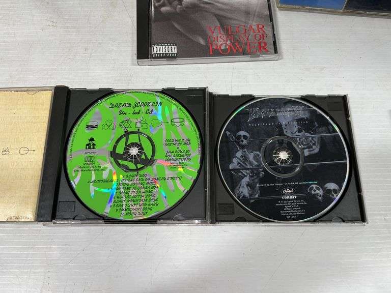 Older Rock and roll CD and cassette tape collection - Albrecht Auction ...