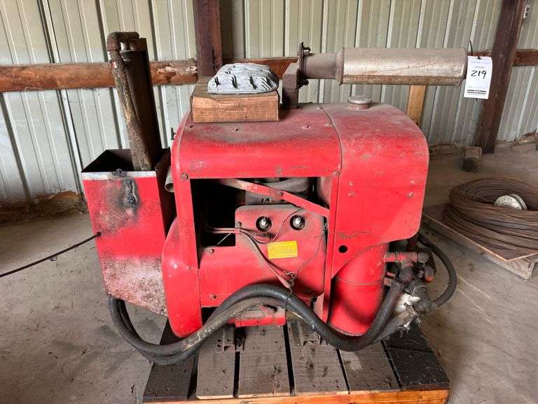 Wisconsin VH4D 4-Cylinder Engine with Sun Strand Hydrostatic ...