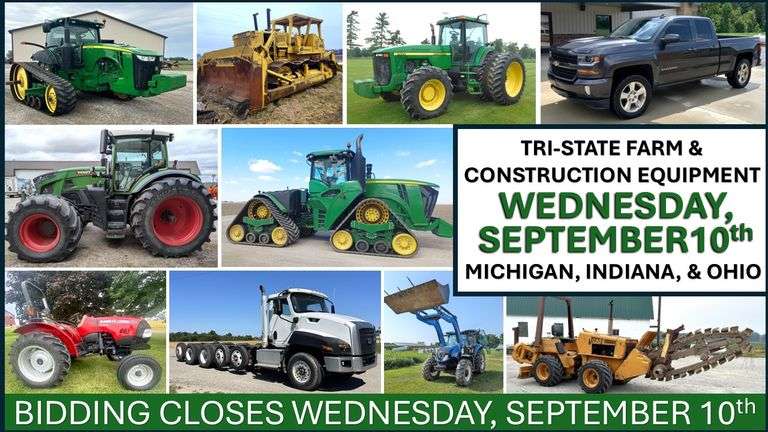 September 10th (Wednesday) - Tri-State Farm / Construction ...