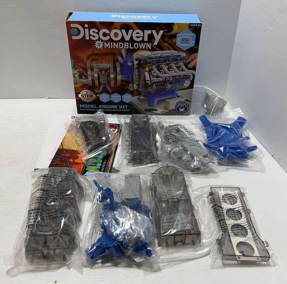 Discovery Mindblown model engine kit, box- 15