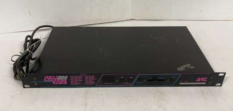 Pro 2000 Reverb Effects Processor, 19