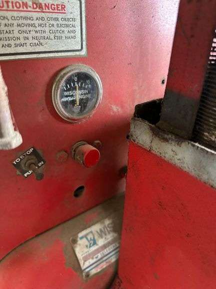 Wisconsin VH4D 4-Cylinder Engine with Sun Strand Hydrostatic ...