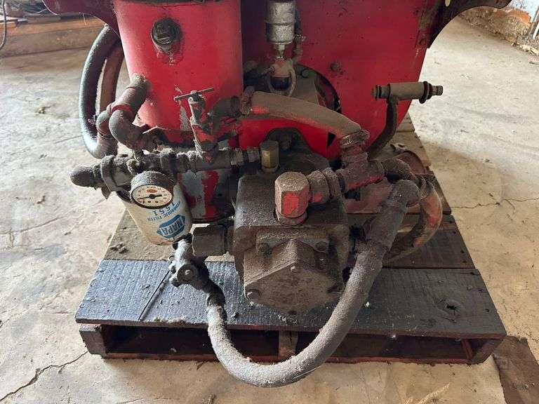 Wisconsin VH4D 4-Cylinder Engine with Sun Strand Hydrostatic ...