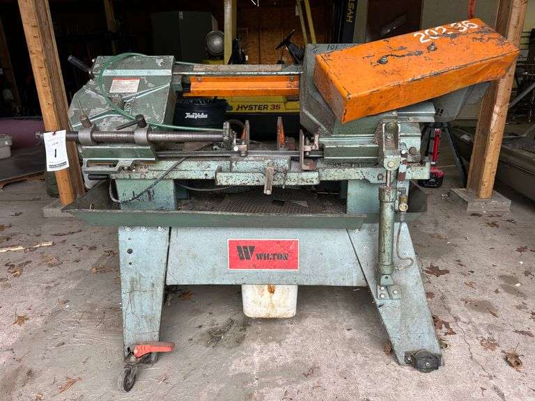 Wilton Horizontal Bandsaw, Model 3502, 3/4" x 101" Blade, 120 volt, Single Phase