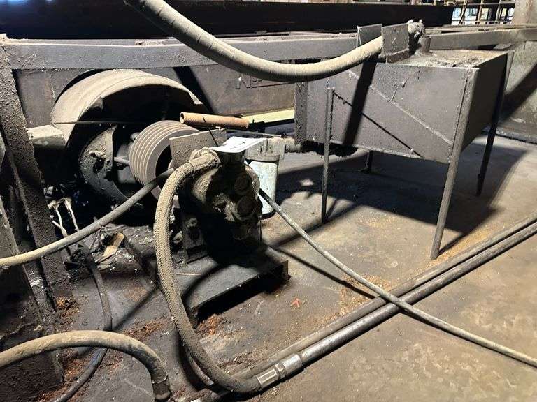 Hydraulic Power Unit, Thought to be 25 hp Motor, 3 phase.  NOTE:  This unit was used to operate Item #11 Punch Press and #12 Niagara Shear - It is Selling Separate.