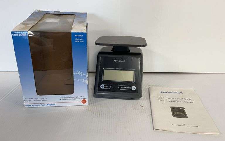 Electronic postal scale, 7 lbs. capacity, 6