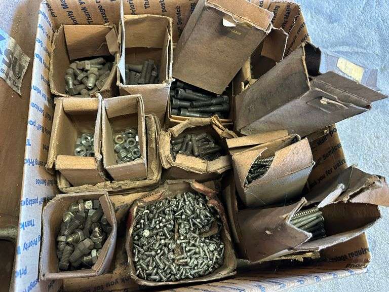 Large Quantity of Machine Screws - Albrecht Auction Service