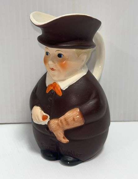 Vintage 1950-1955 Goebel Hummel Dickens "Sam Weller"  Toby Jug, 5"H, no damage