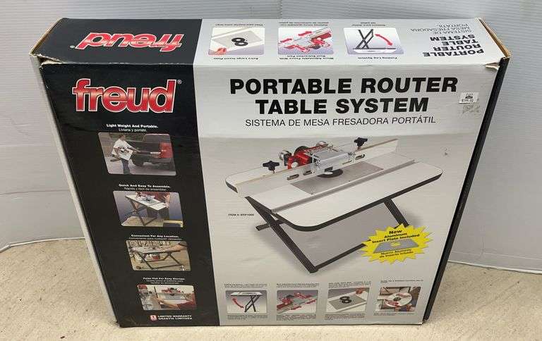Portable Router Tavle Portable router table system, box- 26