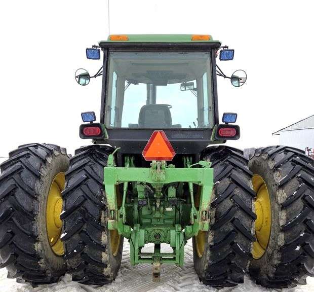 1989 John Deere 4555 Tractor, 4WD, (12,255 Hours), Very Clean, One ...