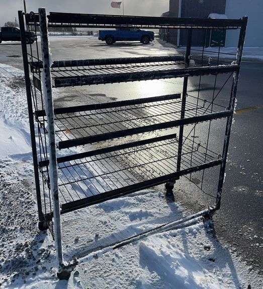 Frito Lay metal rack, 46 1/2