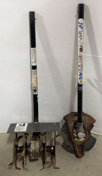 (2) Multi-Tools: Brush Cutter and Tiller - Albrecht Auction Service