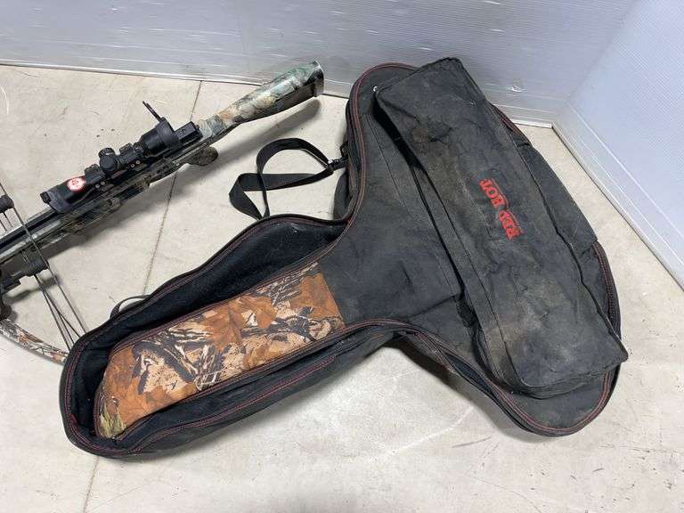 Tree Arows Parker Bows Tomahawk Crossbow with Factory-Installed Red Hot Scope, 160 ...