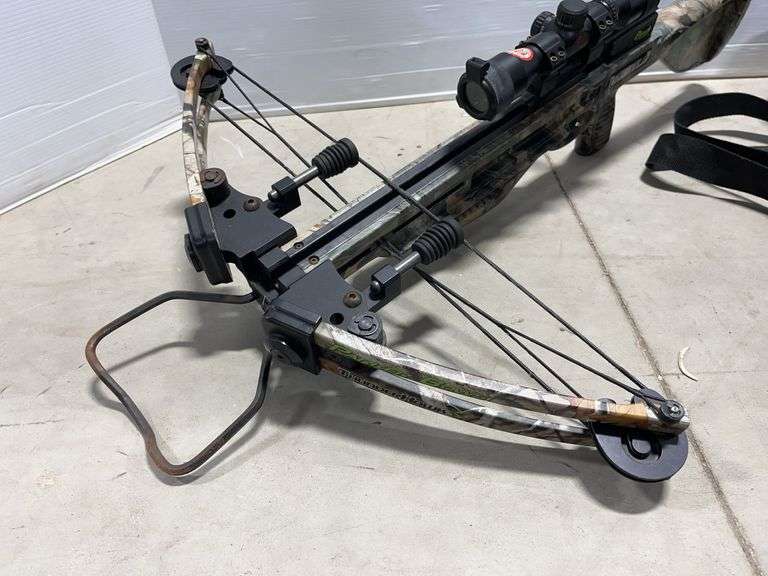 Tree Arows Parker Bows Tomahawk Crossbow with Factory-Installed Red Hot Scope, 160 ...