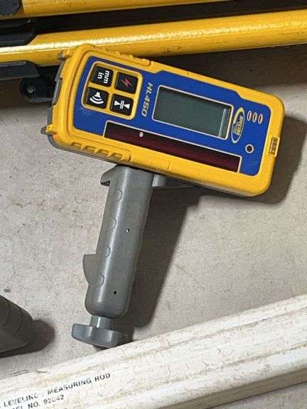 Spectra LL300S Laser Level, Stand and Measurement Stick Included, with ...