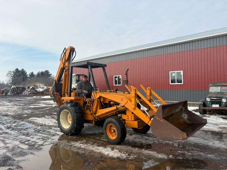 Case 580B Tractor Loader Backhoe, Extendahoe with 24