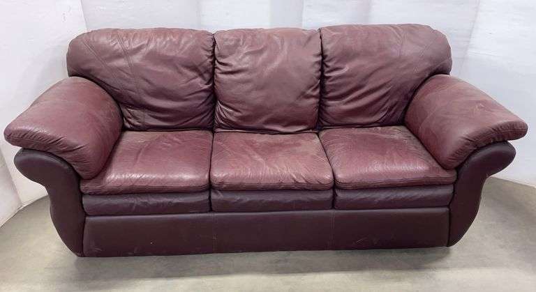 Maroon Color La-Z-Boy Couch