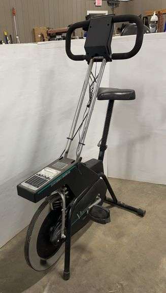 Vitamaster Exercise Machine Vitamaster exercise bike, dual-action handlebars and resistance console ...