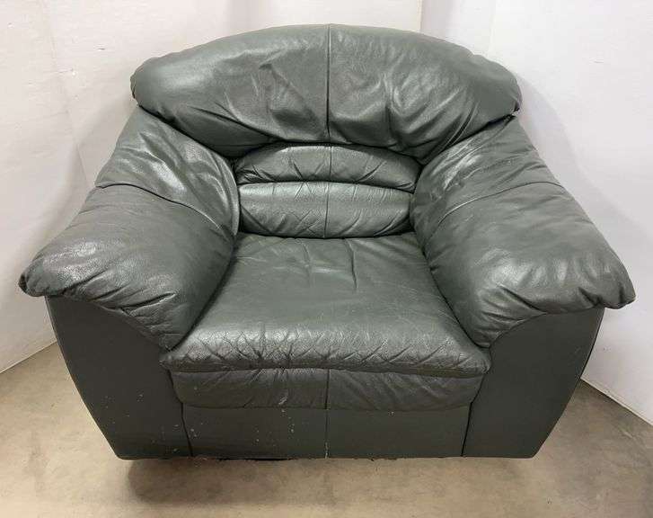 Green Leather Chair