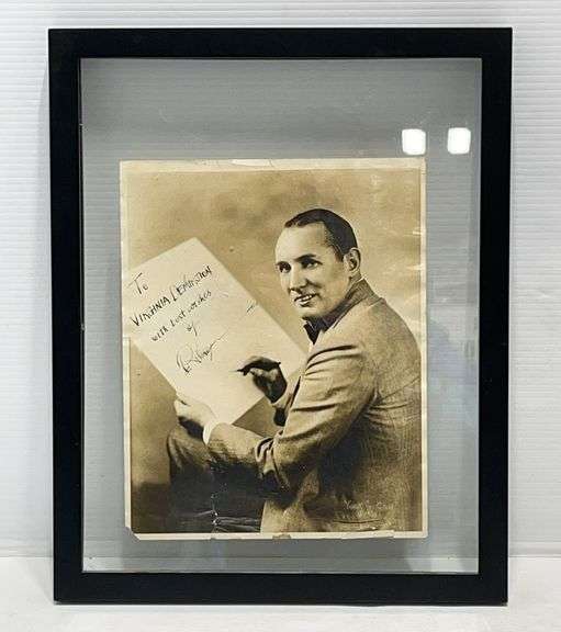 Robert Ripley Sticker Robert Ripley Signed Photo with Letter of Authenticity, Ripley's ...