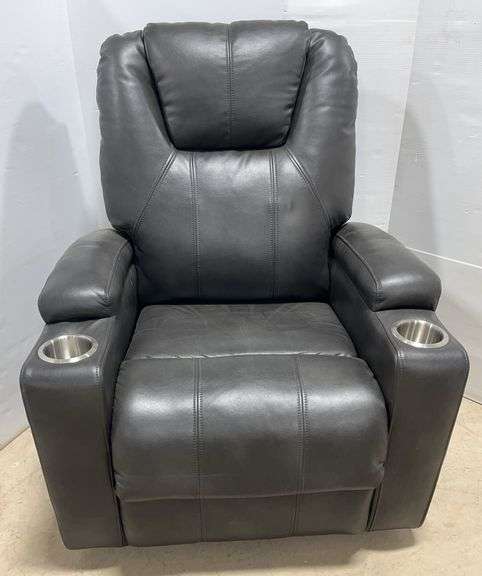Lift Chair with Heat and Massage; 2-Years Old; Black