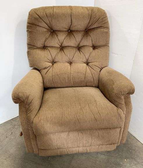 La-Z-Boy Recliner: Reclines out Away from Wall