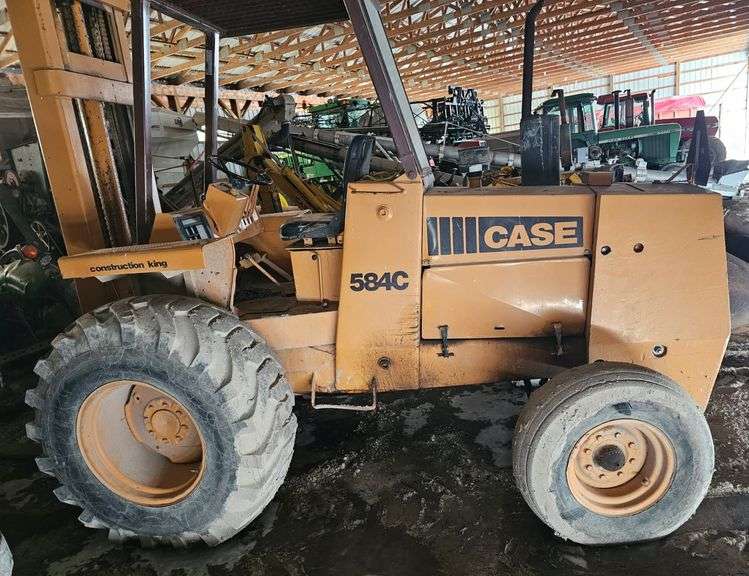 This item Selling ABSOLUTE! ~~~ Case 584C Forklift, 6000 lb. Capacity ...