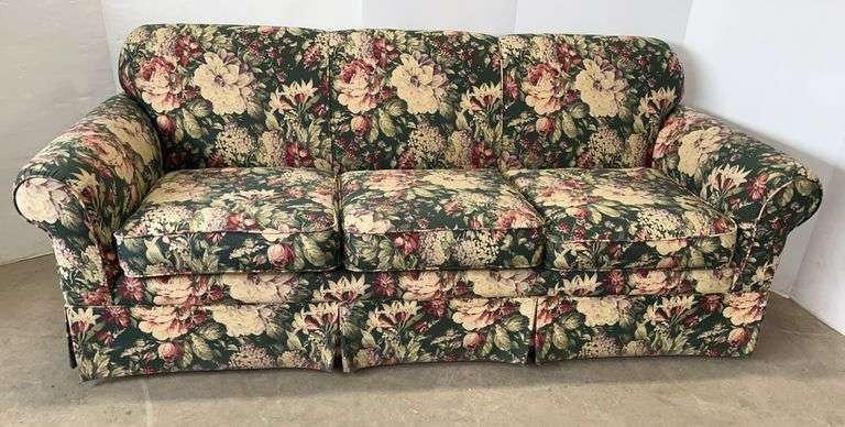 Karpen Couch with Floral Pattern