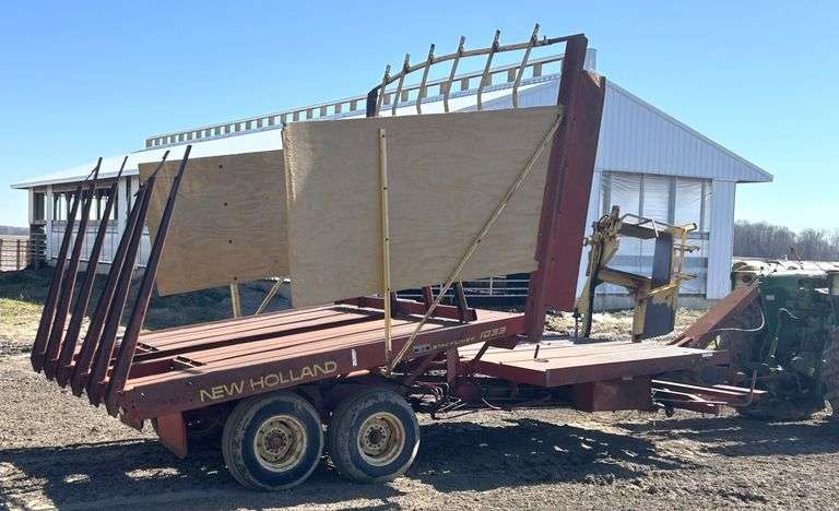 Stackliner New Holland Stackliner 1033 Bale Accumulator, Everything Works, All ...