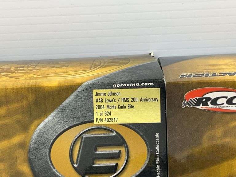 (6) RCCA Elite 1:64 Scale Stock Cars: 3- Jimmie Johnson #48 Lowe's ...