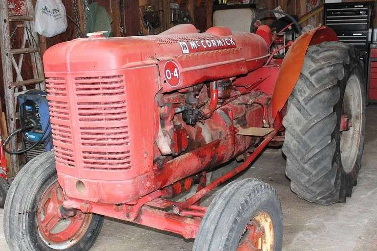 1947 International Harvester McCormick 04 Orchard Tractor, 2WD, Runs Well