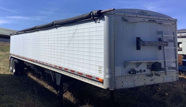 1993 Wilson 40' Hopper Bottom Trailer, 24.5 Rubber, Clean and Clear Title