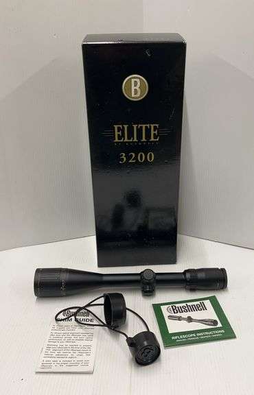 Bushnell Elite 3200 Rifle Scope: 5-15x40, 32-5154M, TN782
