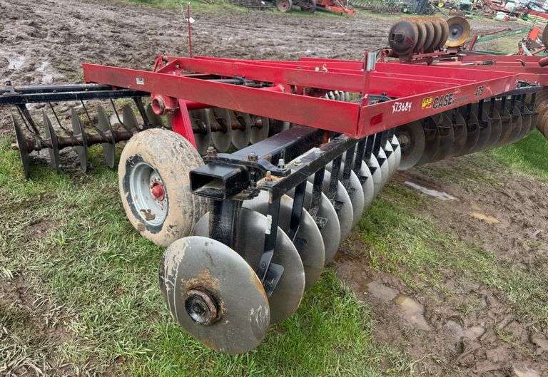 Case Machine Wheel Case IH Wheel Disk, Approx. 13' Working Width, Very Nice Original ...