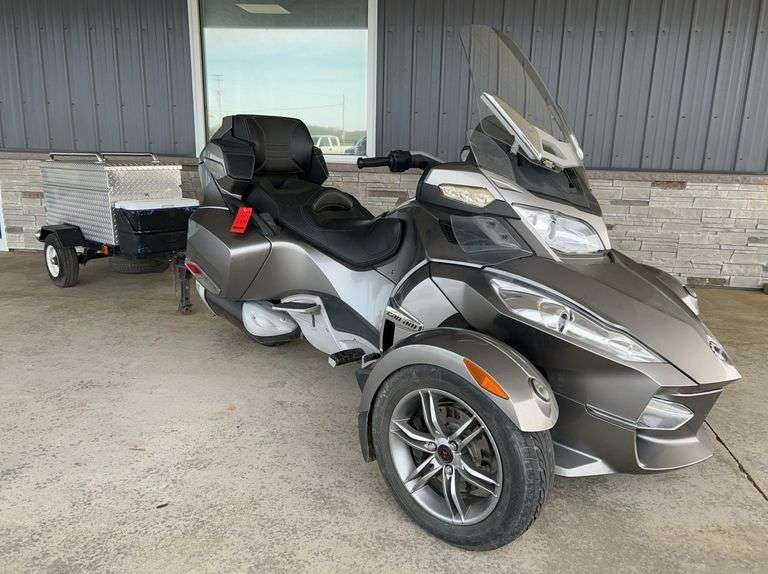 2012 Can-Am Spyder, VIN: 2BXJBWC14CV001160, (Actual Mileage- 19,992 ...