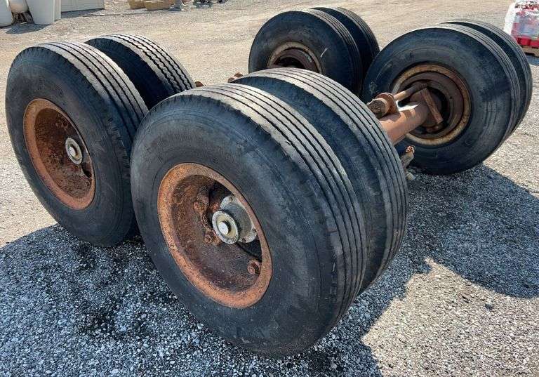 Hdss Spring Dexter Commercial Trailer Axles, Quantity of (2), Heavy Duty Rating ...